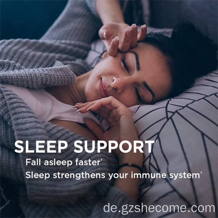 Melatonin -Tabletten hilft Ihnen, schneller einzuschlafen, Melatonin